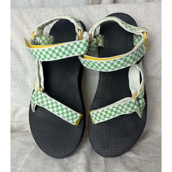 Teva Flatform Universal Sandals Picnic Slice Yarrow Size 9 - Picture 2 of 9
